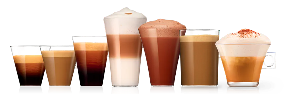Nescafé Dolce Gusto Coffee and drinks header image