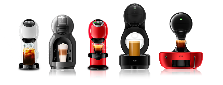 Nescafe Dolce Coffee Machines header image