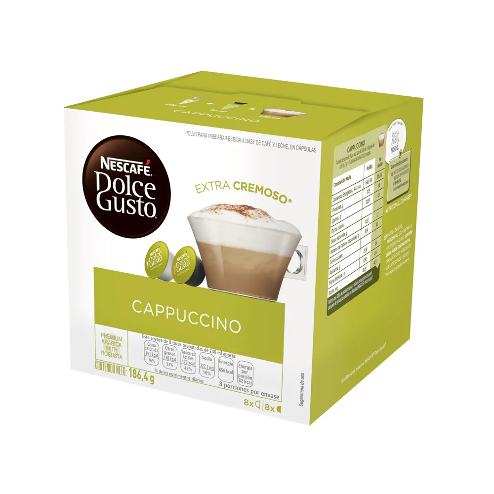 Capsule cappuccino dolce gusto shop