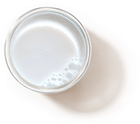 milk in cup